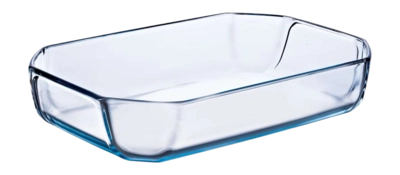Oven Dish Pyrex Inspiration Rectangular Transparent (2-Piece)