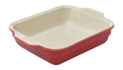 Ovenschaal Ceramic Creation Ovenschaal Vierkant Rood 22 x 22 cm