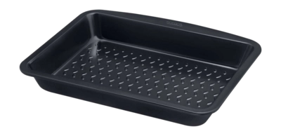 Ovenschaal Pyrex Glide Rechthoekig Zwart 34 x 24 cm