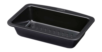 Cakevorm Pyrex Glide Zwart 24 x 13 cm