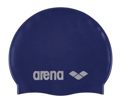 Badekappe Arena Classic Silicone Swim Cap Unisex Denim/Silver