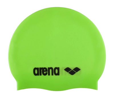 Badekappe Arena Classic Silicone Swim Cap Unisex Acid Lime/Black