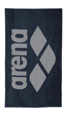 Handtuch Arena Pool Soft Towel Navy Grey