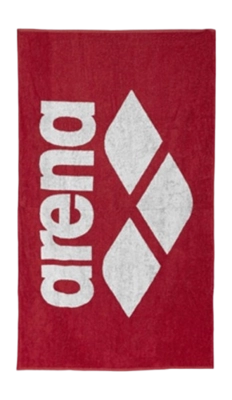 Handtuch Arena Pool Soft Towel Red White