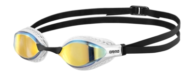 Lunettes de Nage Arena Unisex Air Speed Miror Yellow Copper/White