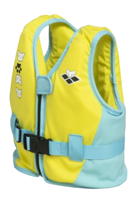 Life jacket Arena Kids Friends Swim Vest Yellow (4 - 6 jaar)