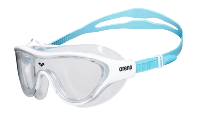 Swimming Goggles Arena Kids The One Mask Jr Clear White Light Blue