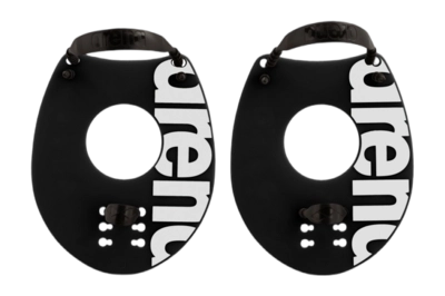 Pagaie Arena Elite Hand Paddle 2 Black White (M)