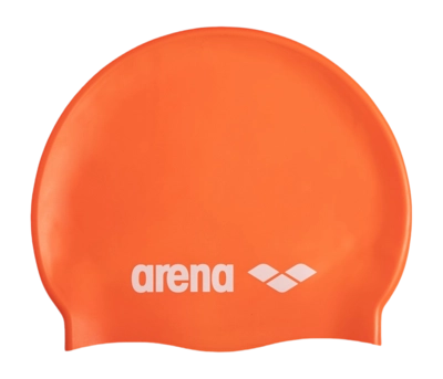 Badekappe Arena Classic Silicone Swim Cap Unisex Orange