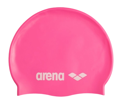 Swimming Cap Arena Unisex Classic Silicone Swim Cap Bright Pink