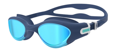 Schwimmbrille Arena The One Plus Mirror Unisex Blue/Mirror/Grey