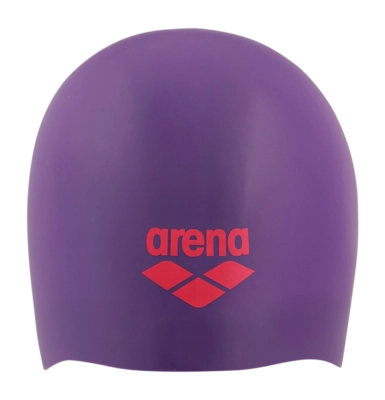 Swimming Cap Arena Unisex Long Hair Cap Plum Bright Coral
