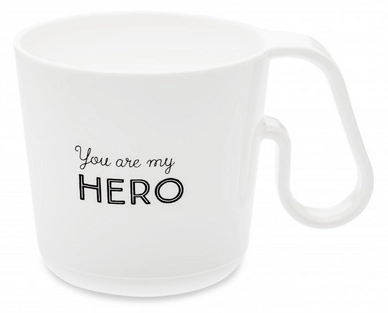 Mok Koziol Maxx You Are My Hero Cotton White