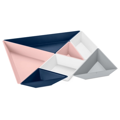 Kom Koziol Tangram Ready Cool Grey/Deep Velvet Blue