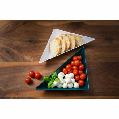 Kom Koziol Tangram-3 Cool Grey/Cosmos Black (Set van 2)