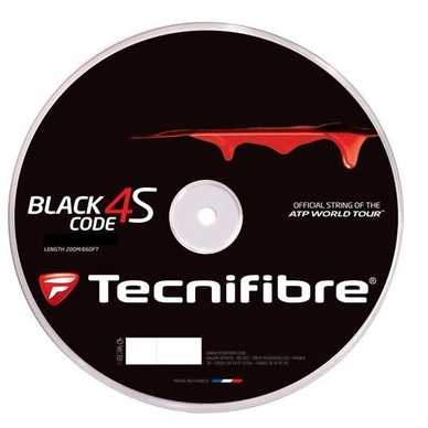 Tennis String Tecnifibre 200M Black Code 4S 1.30