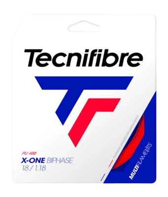 Cordage Tecnifibre X-ONE BIPHASE 1,18 Red