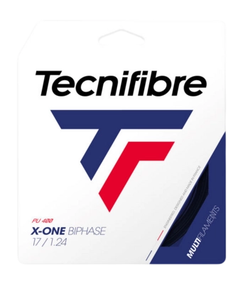 String Tecnifibre X-ONE BIPHASE 1.24 Black