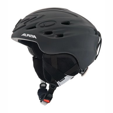 Skihelm Alpina Scara Black Matt