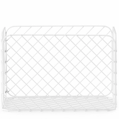 Opbergmand Normann Copenhagen Track White 37 x 23 cm