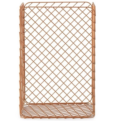 Aufbewahrungskorb Normann Copenhagen Track Rust 33 x 33 cm ->