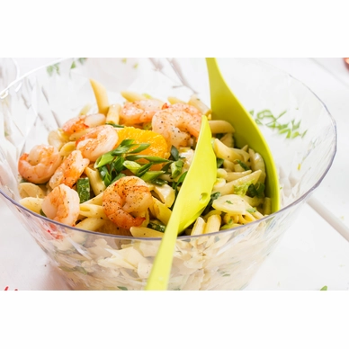 Saladeschaal Koziol Club Bowl L Transparent Grey
