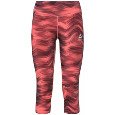 Legging Odlo Tights 34 Essential Soft Print Roze Graphic Ss21  Damen