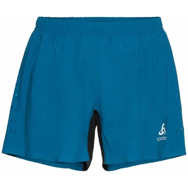 Trainingshose Odlo Shorts Zeroweight 5 Inch Mykonos Blue Herren