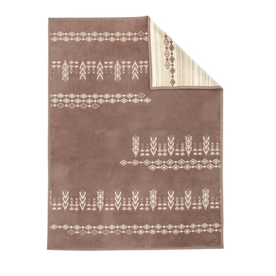 Jacquard Plaid Ibena Messina Urban Jungle Bruin
