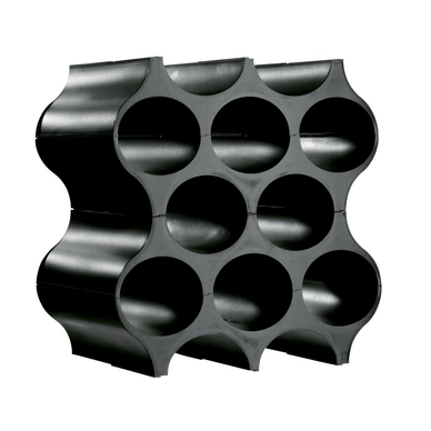Wijnrek Koziol Set Up Black (10 flessen)