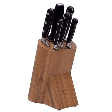 Messerblock Diamant Sabatier Bambus (6-teilig)