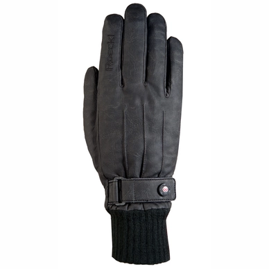 Fietshandschoen Roeckl Men Kirkland Black Stonewashed