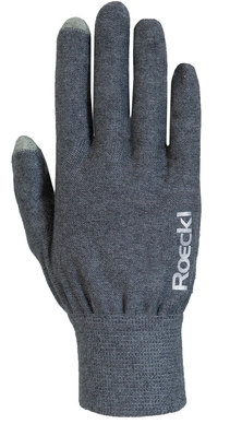Fietshandschoen Roeckl Men Kapela Anthracite Melange