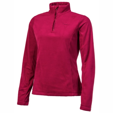 Skipully Protest Women Mutey 1/4 Zip Top Beet Red