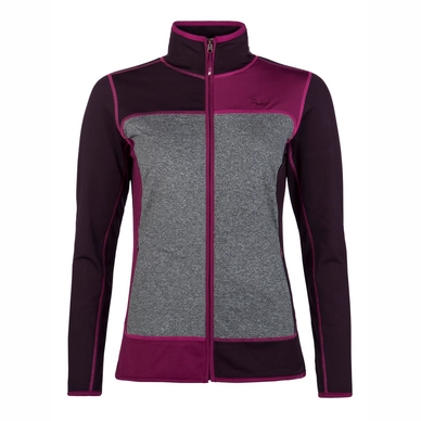 Gilet de Ski Protest Women Bakari Full Zip Top Dark Lava