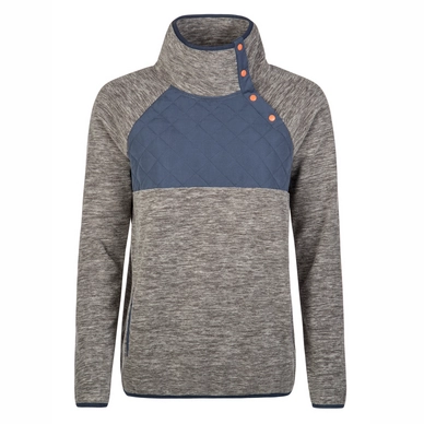 Trui Protest Women Digress Fleece Top Concrete