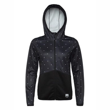 Vest Protest Women Barasa Full Zip Hoody True Black