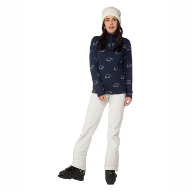Skipully Protest Women Kenai 1/4 Zip Top Ground Blue