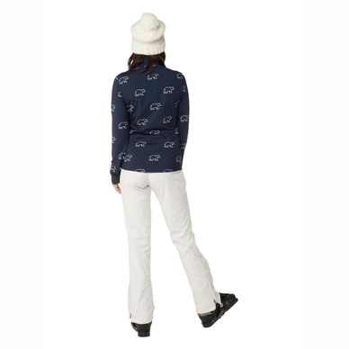 Skipully Protest Women Kenai 1/4 Zip Top Ground Blue