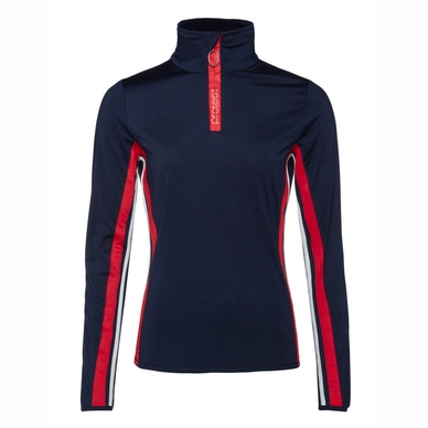 Skipully Protest Women Durcy 1/4 Zip Ground Blue