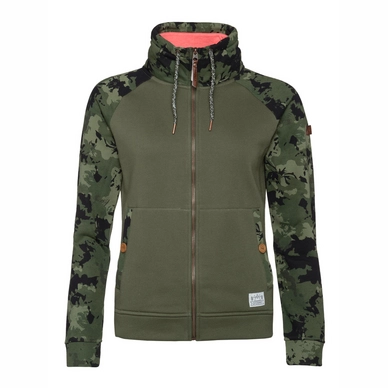 Vest Protest Women Bubbling Full Zip Amazone