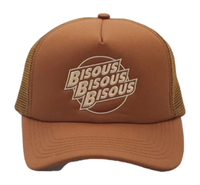 Cap Bisous Men Trucker Brown