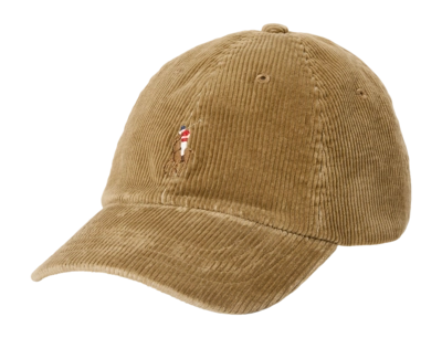 Cap Ralph Lauren Men Corduroy Ball Dispatch Tan