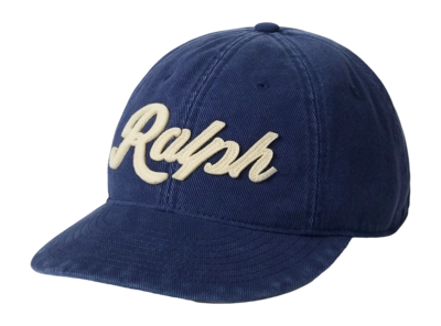 Cap Ralph Lauren Men Appliquéd Twill Ball Cap Newport Navy