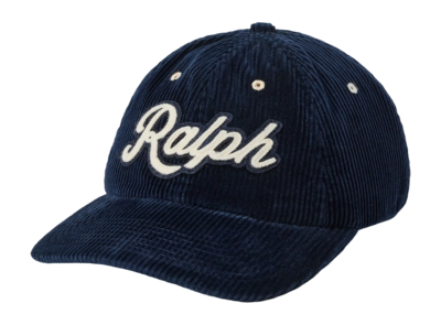 Kappe Ralph Lauren Das Ralph Logo Cord Cap Ball Cap Herren Hunter Navy