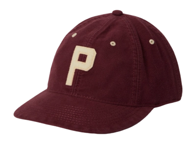 Cap Ralph Lauren Men Felt Patch Chamois Ball Red Wine