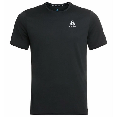 T-Shirt de Sport Odlo Men SS Crew Neck Zeroweight Chill-T Black