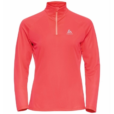 Veste Odlo Women Midlayer Essential 12 Zip Roze