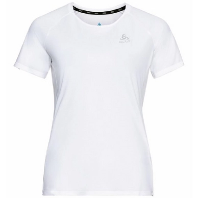 T-short de Sport Odlo Women SS Crew Neck Essential White