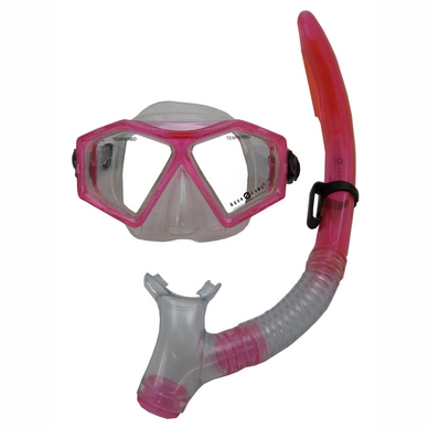 Schnorchelset Aqua Lung Sport Molokai & Spout Pink